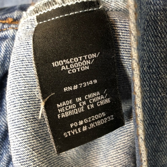 Boom Boom - NEW Carbon Tassel Denim Jacket - Picture 8 of 8